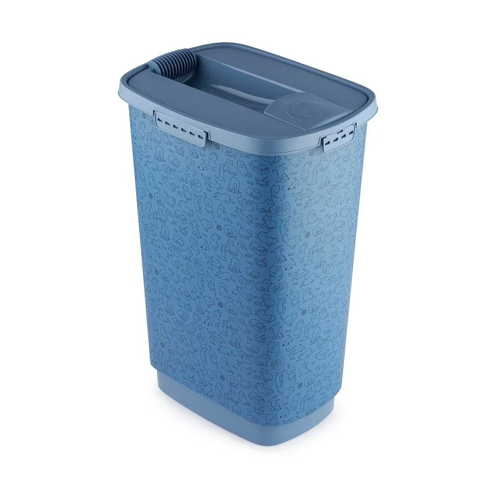 Modrý box na granule 50 l Cody v:1462686