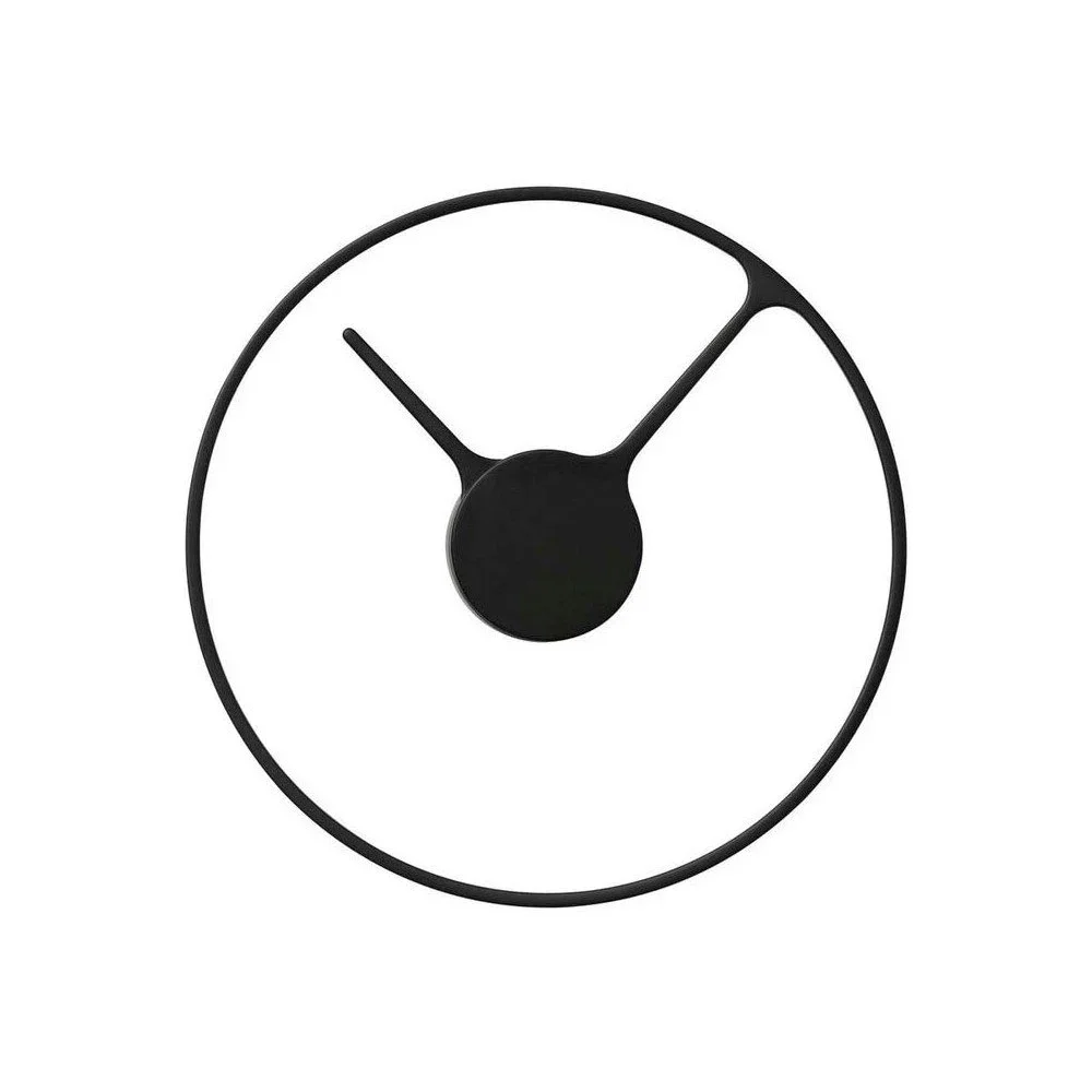 Černé hodiny Stelton Ø 30 cm v:931464