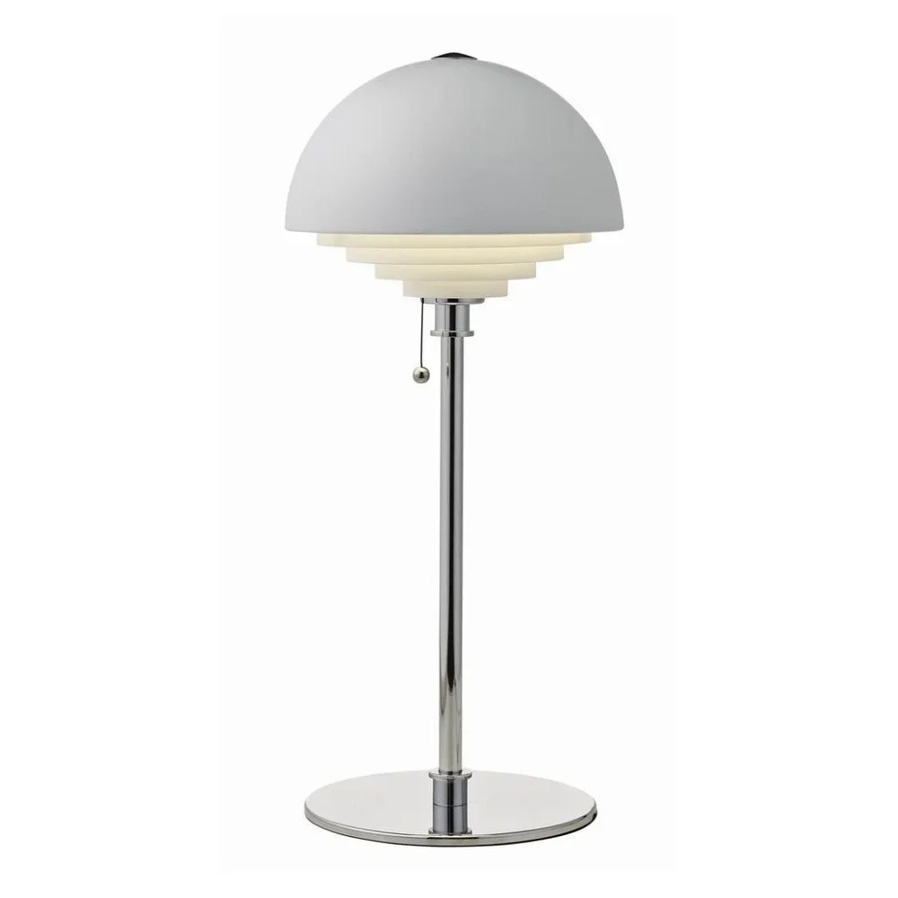 Bílá stolní lampa Herstal Motown v:711072