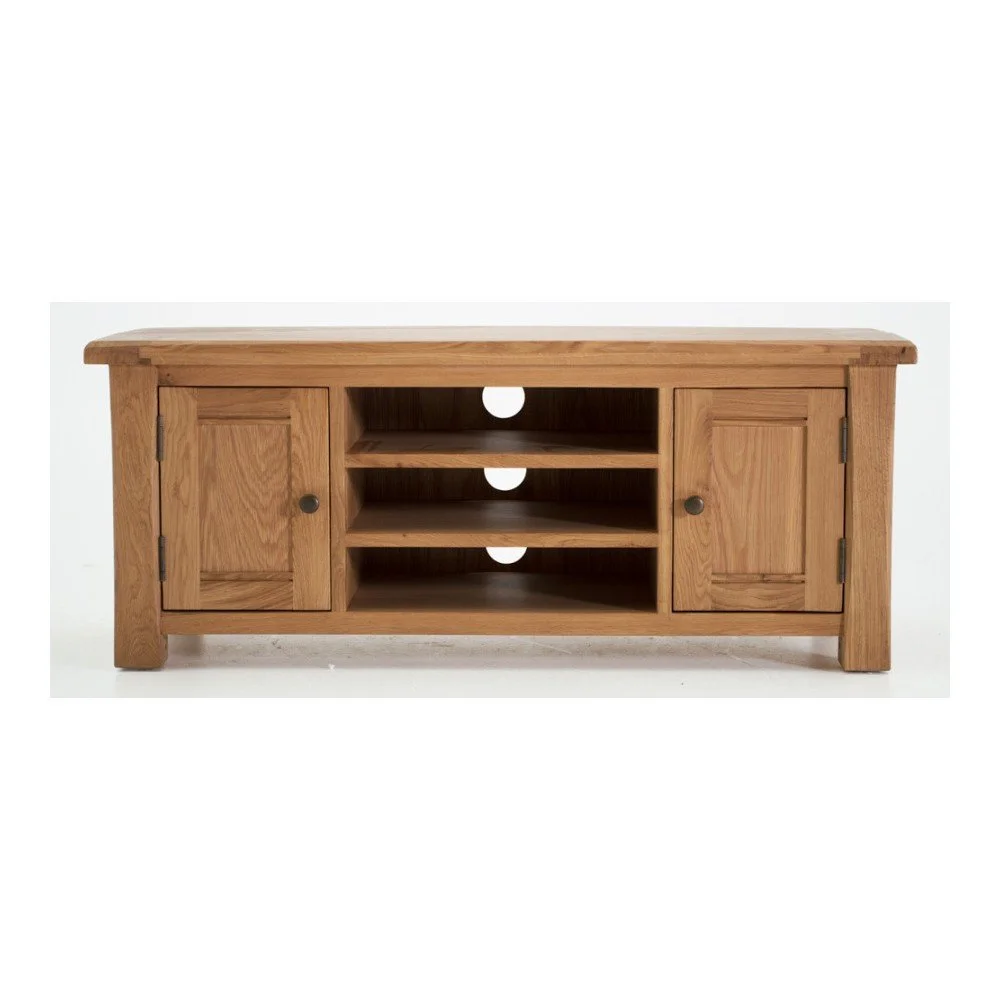 TV stolek z dubového dřeva VIDA Living Breeze, délka 1,2 m v:1137482