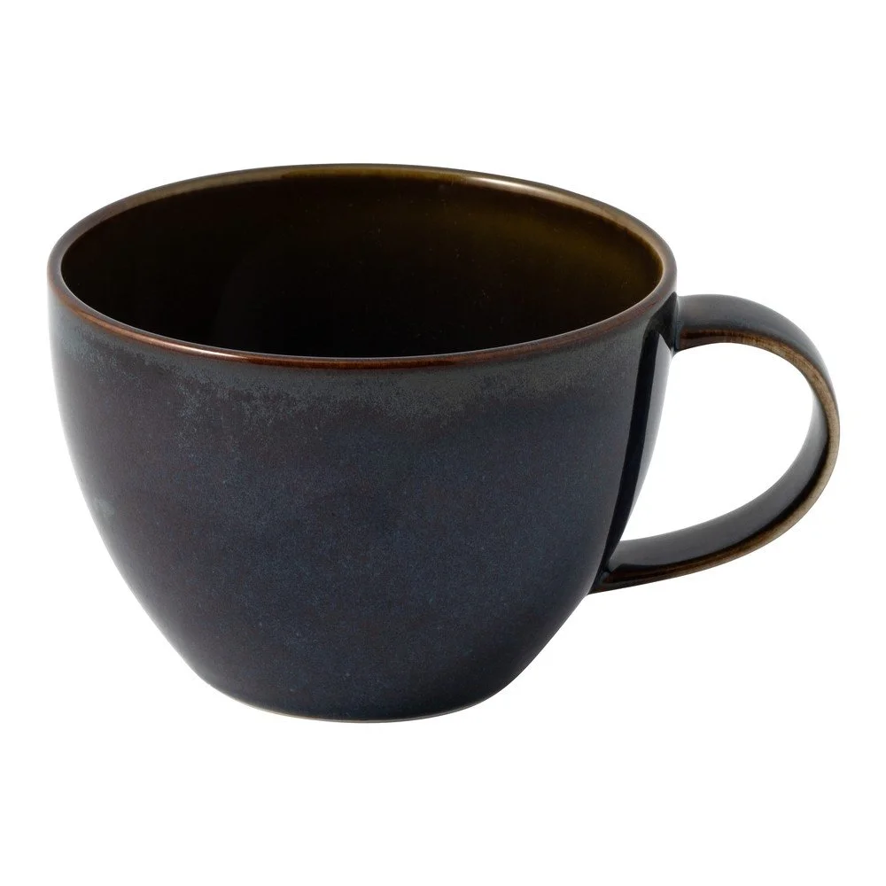 Tmavě modrý porcelánový hrnek na cappuccino 247 ml Crafted Denim – like v:1431471