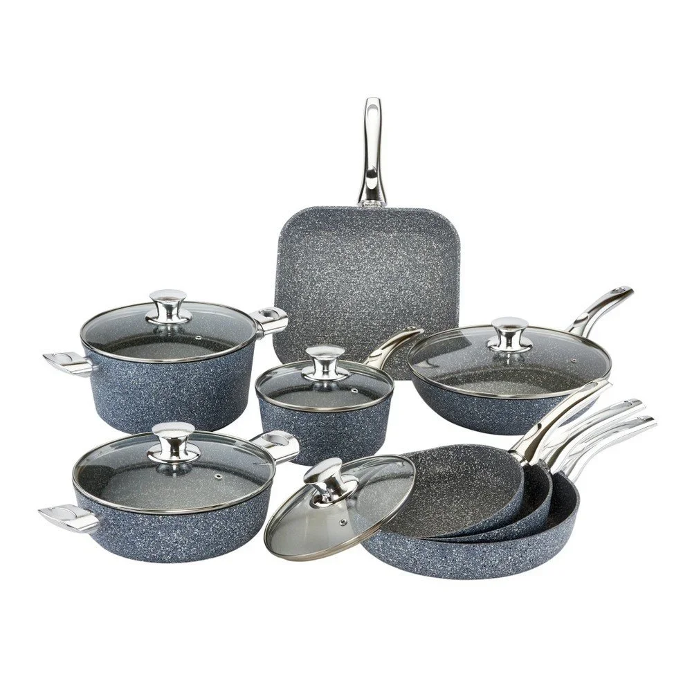 8dílný set nádobí s poklicemi Bisetti Pierre Gourmet Serena v:1047798