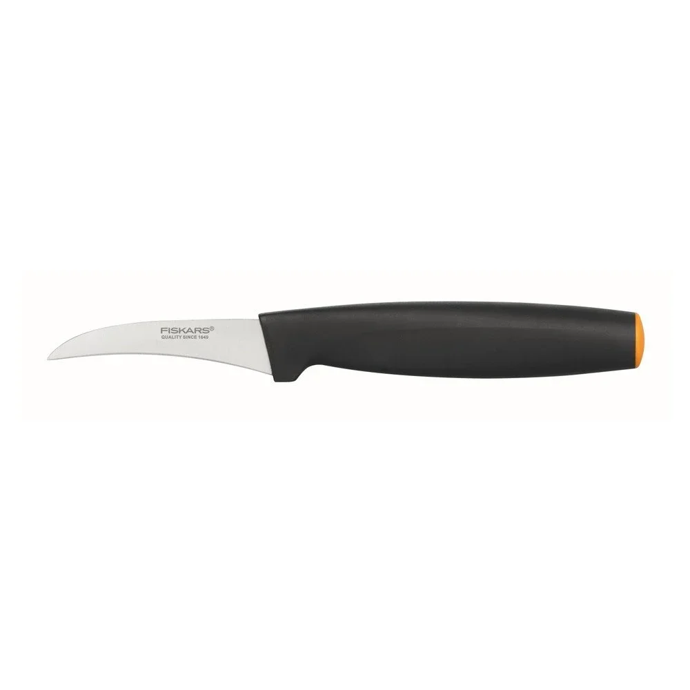 Zahnutý nůž na ovoce a zeleninu Fiskars Soft, délka čepele 7 cm v:1210456