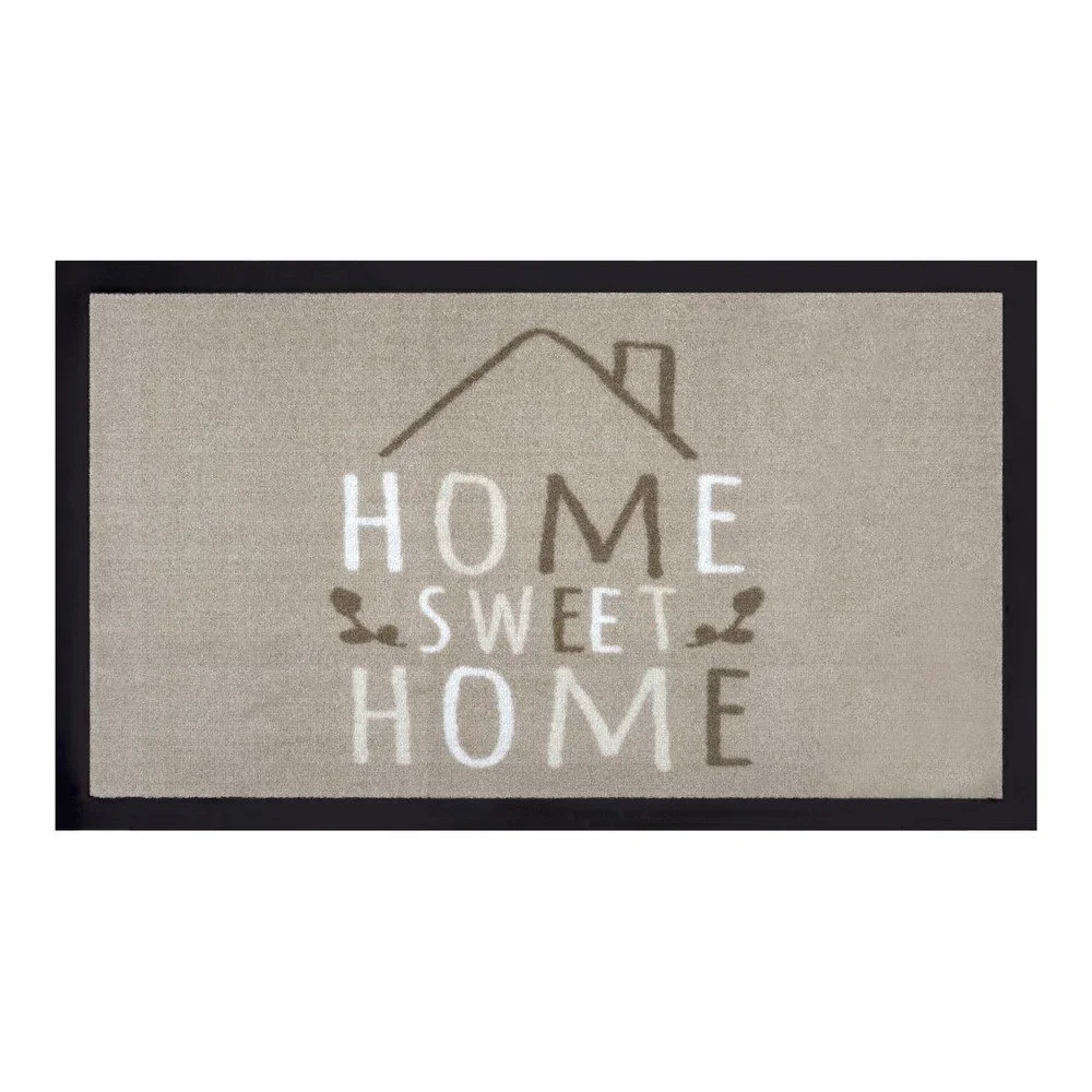 Béžová rohožka Hanse Home Home Sweet Home, 45 x 75 cm v:1434189